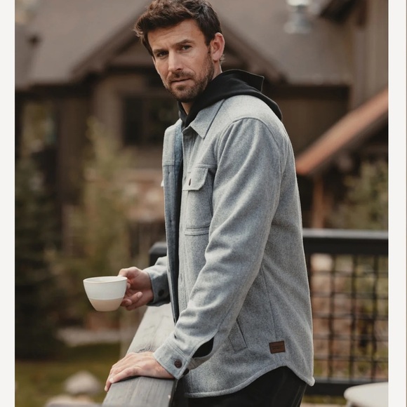 The Normal Brand Brightside Wool Blend Flannel Lined Workwear Jacket outdoor - Picture 1 of 11
